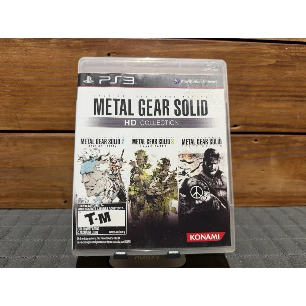 Metal Gear Solid HD Collection (Sony PlayStation 3, 2011) PS3 Complete CIB